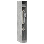 Wardrobe Concrete Grey 30x50x200 cm Engineered Wood 3307777