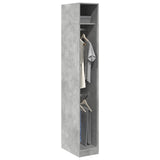 Wardrobe Concrete Grey 30x50x200 cm Engineered Wood 3307777