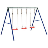 Outdoor Swing Set with 3 Swings 3283598