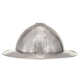 Medieval Knight Helmet Antique Replica LARP Silver Steel 286213