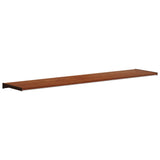 Window Sill Brown wood 120 x 35 x 4.5 cm PVC 42046918