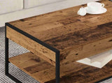 Coffee Table Old Wood 80 x 50 x 40 cm Engineered Wood 886442