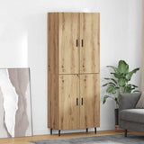 Highboard 2 pcs Artisan Oak 69.5 x 34 x 180 cm Engineered Wood 3415876