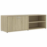 TV Cabinet Sonoma Oak 120x34x37 cm Engineered Wood 801155