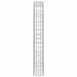 Gabion with 5 mm Wire and 5x10 cm Mesh 100x20x150 cm 3464564