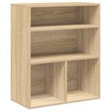 ZNTS Book Cabinet Sonoma Oak 60x30x71.5 cm Engineered Wood 860312