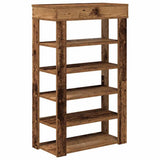 Shoe Rack Old Wood 60x30x98 cm Engineered Wood 859930