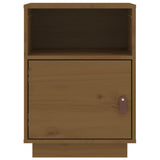 Bedside Cabinets 2 pcs Honey Brown 40x34x55 cm Solid Wood Pine 818322