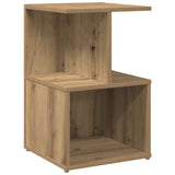 Bedside Cabinet Artisan Oak 35x35x55 cm Engineered Wood 856532