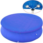 ZNTS Pool Covers 2 pcs for 360-367 cm Round Above-Ground Pools 3082799