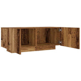 Bedside Cabinet Old Wood 100x35x40 cm Engineered Wood 3329173