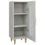 Sideboard Concrete Grey 34.5x34x90 cm Engineered Wood 812397