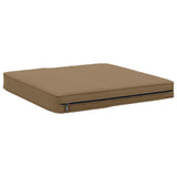 4-Piece Seat Cushions VUGHT 4 pcs 100% Polyester Taupe 946293