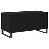 Coffee Table Black Oak 90 x 44.5 x 45 cm Engineered Wood 862968