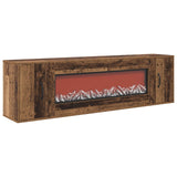 Electric Fireplace Old Wood 155 x 30 x 44 cm Engineered wood 8021021