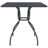 Garden Dining Set Anthracite Expanded metal mesh 5 Piece Set 3211810