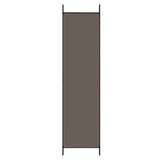 6-Panel Room Divider Anthracite 300x220 cm Fabric 350208