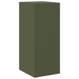 File Cabinet Olive Green 44 x 50 x 106.5 cm Cold-Rolled Steel 891602