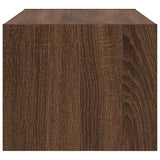 TV Cabinets 2 pcs Brown Oak 60x31x25.5 cm Engineered Wood 861449