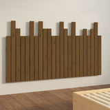 Wall Headboard Honey Brown 146.5x3x80 cm Solid Wood Pine 824796