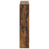 Fireplace Surround Smoked Oak 93 x 20 x 89 cm Engineered Wood 8006629