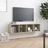Book Cabinet/TV Cabinet Sonoma Oak 143x30x36 cm 800264