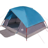 Family Tent Dome 6-Person Blue Waterproof 94704