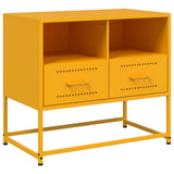 TV Cabinet Mustard Yellow 68x39x60.5 cm Steel 846551