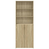 Highboard Sonoma Oak 70x42.5x185 cm Engineered Wood 3281373