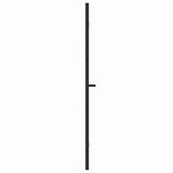 Shower Enclosure Dark Transparent 120 x 140 cm 42018546