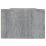 Wall Cabinets 2 pcs Grey Sonoma 68x30x20 cm Engineered Wood 3115898
