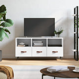 TV Cabinet White 102x36x50 cm Engineered Wood 829004