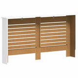 Radiator Covers 2 pcs White 152x19x81.5 cm MDF 3051375