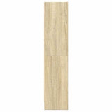 Bookcase Sonoma Oak 60x24x109 cm Engineered Wood 857805