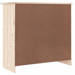 Sideboard ALTA 77x35x73 cm Solid Wood Pine 353941