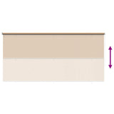 43423 Outdoor Roller Blind 240x140 cm Beige