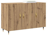 Sideboard Artisan Oak 90 x 34 x 80 cm Engineered Wood 879580