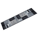 Kitchen Rug Washable Wine Grey 60x300 cm Velvet 4005601