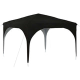 Pop-up Party Tent 290 x 290 x 245 cm Black 42019854