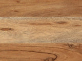 Storage Box 60x30x30 cm Solid Wood Acacia and Iron 372752