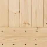 Door NARVIK 85x210 cm Solid Wood Pine 154432