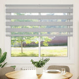 Zebra Blind Light Grey 155x150 cm Fabric Width 150.9 cm Polyester 4014454
