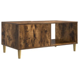 Coffee Table Smoked Oak 90 x 50 x 40 cm Engineered Wood 895190