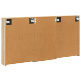 Bathroom Cabinet Set 3 pcs 140 x 14.5 x 70 cm Engineered wood 3403778