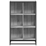 Book Cabinet Grey Sonoma 65.5x33x107.5 cm Engineered Wood 849162