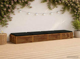 4-Piece Seat Cushions SOEST 4 pcs 100% Polyester Black 944674