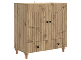 Sideboard Artisan Oak 66 x 34.5 x 95 cm Engineered Wood 894214