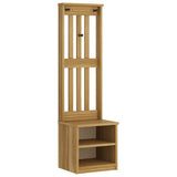 Hall Tree SANDNES 45x40x159.5 cm Solid Wood Pine 4010479