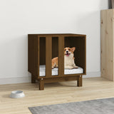 Dog House Honey Brown 50x40x52 cm Solid Wood Pine 822474