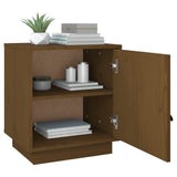 Bedside Cabinets 2 pcs Honey Brown 40x34x45 cm Solid Wood Pine 818282